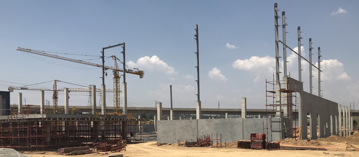 Panelware Tiltup Construction Site Stack Casting System